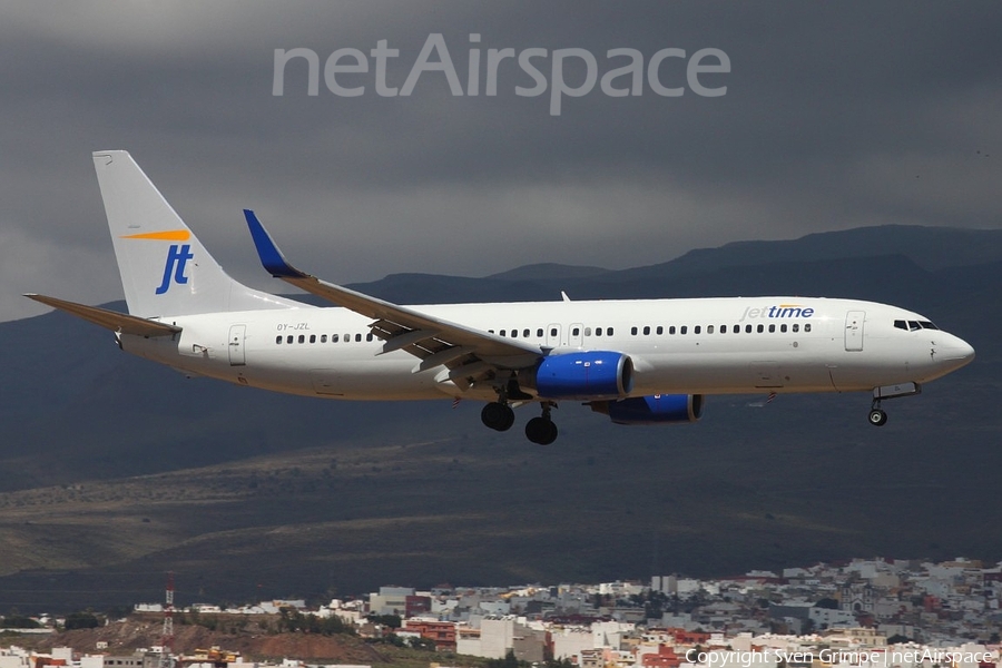 Jet Time Boeing 737-804 (OY-JZL) | Photo 312593