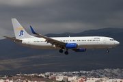 Jet Time Boeing 737-804 (OY-JZL) at  Gran Canaria, Spain