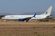 Jet Time Boeing 737-8K5 (OY-JZM) at  Palma De Mallorca - Son San Juan, Spain