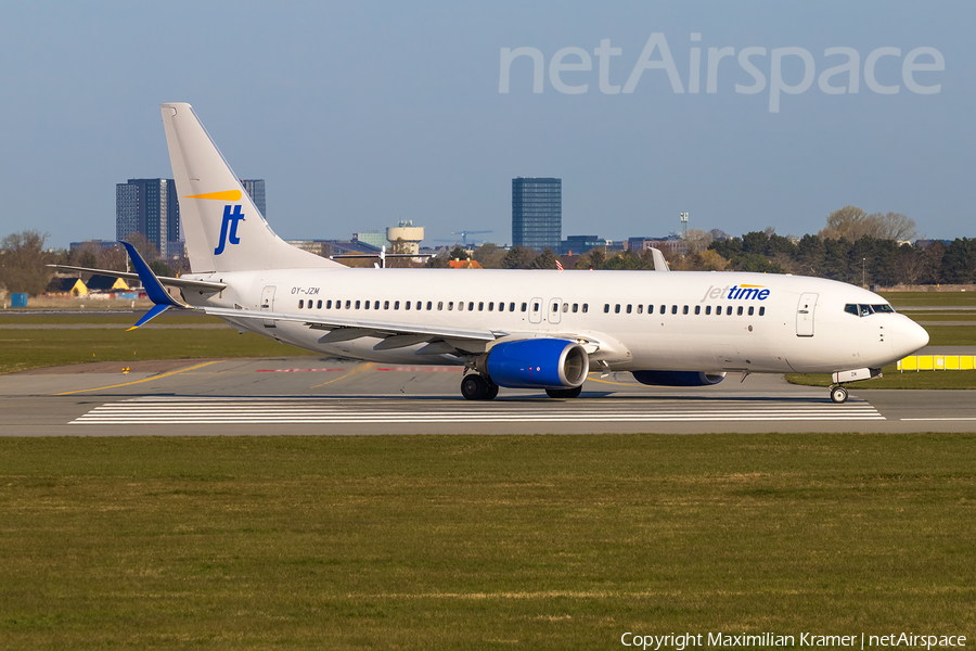 Jettime Boeing 737-8K5 (OY-JZM) | Photo 631070