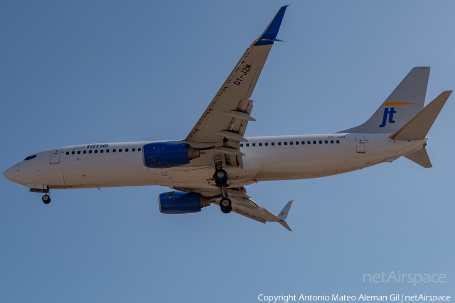 Jettime Boeing 737-8K5 (OY-JZM) | Photo 655726