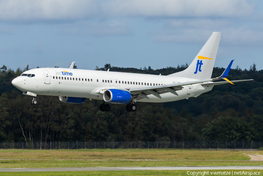 Jet Time Boeing 737-8K5 (OY-JZN) | Photo 586570