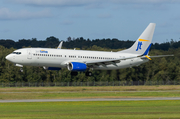 Jet Time Boeing 737-8K5 (OY-JZN) at  Billund, Denmark