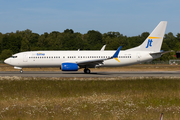 Jet Time Boeing 737-8K5 (OY-JZN) at  Hamburg - Fuhlsbuettel (Helmut Schmidt), Germany