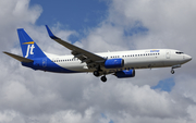 Jet Time Boeing 737-8U3 (OY-JZO) at  Lanzarote - Arrecife, Spain