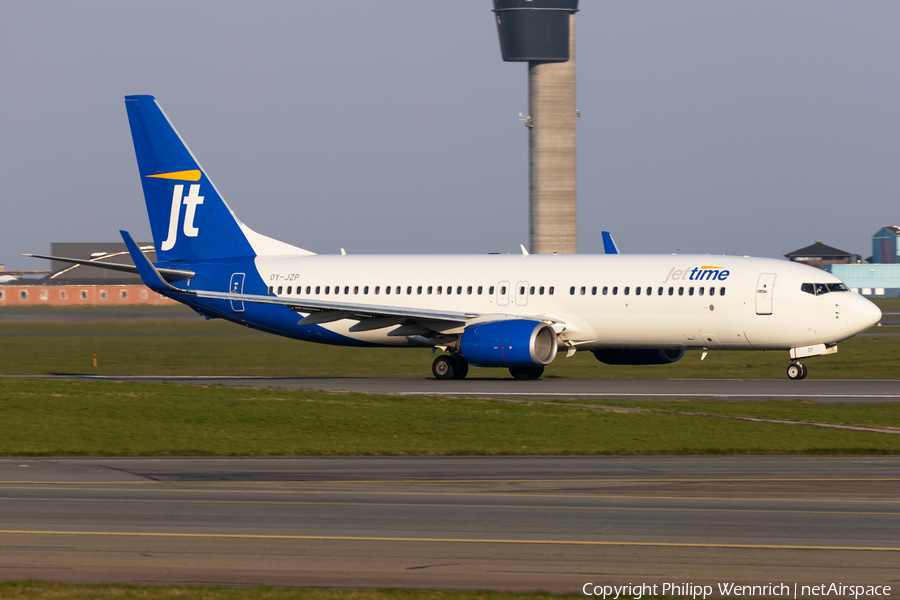 Jettime Boeing 737-8U3 (OY-JZP) | Photo 564826
