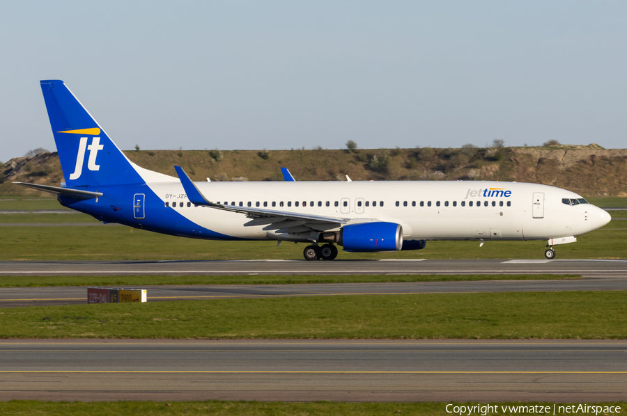 Jettime Boeing 737-8U3 (OY-JZP) | Photo 565936
