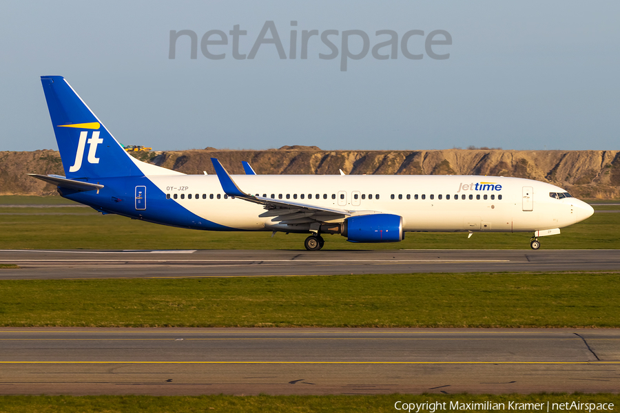 Jettime Boeing 737-8U3 (OY-JZP) | Photo 631096