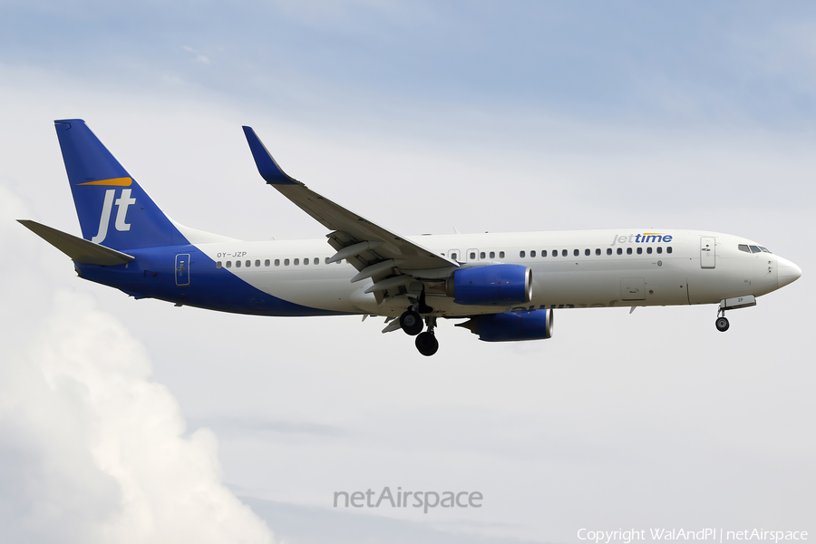 Jettime Boeing 737-8U3 (OY-JZP) | Photo 653827