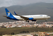 Jettime Boeing 737-8U3 (OY-JZP) at  Gran Canaria, Spain