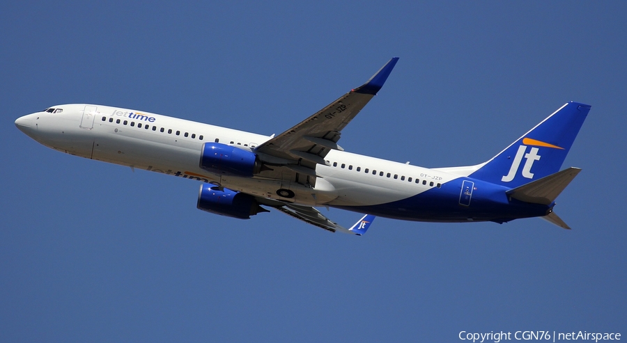 Jettime Boeing 737-8U3 (OY-JZP) | Photo 507792