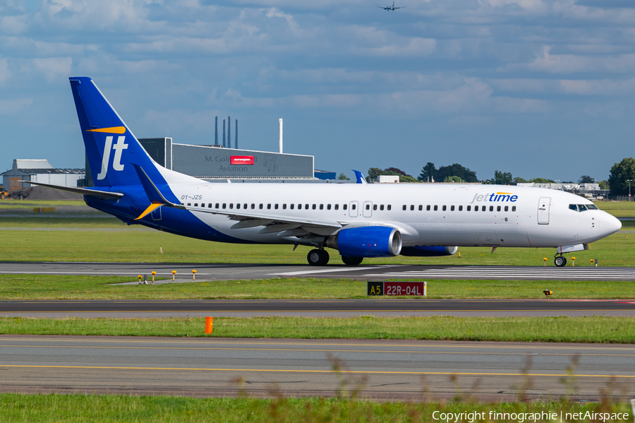 Jettime Boeing 737-8K5 (OY-JZS) | Photo 635509
