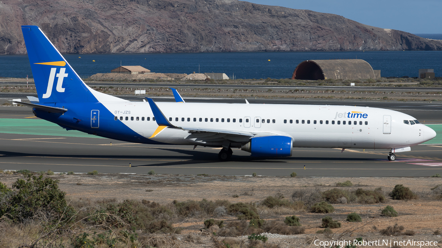 Jettime Boeing 737-8K5 (OY-JZS) | Photo 667871
