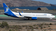 Jettime Boeing 737-8K5 (OY-JZS) at  Gran Canaria, Spain