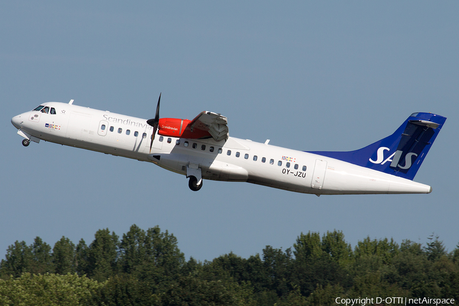 SAS - Scandinavian Airlines ATR 72-500 (OY-JZU) | Photo 509260