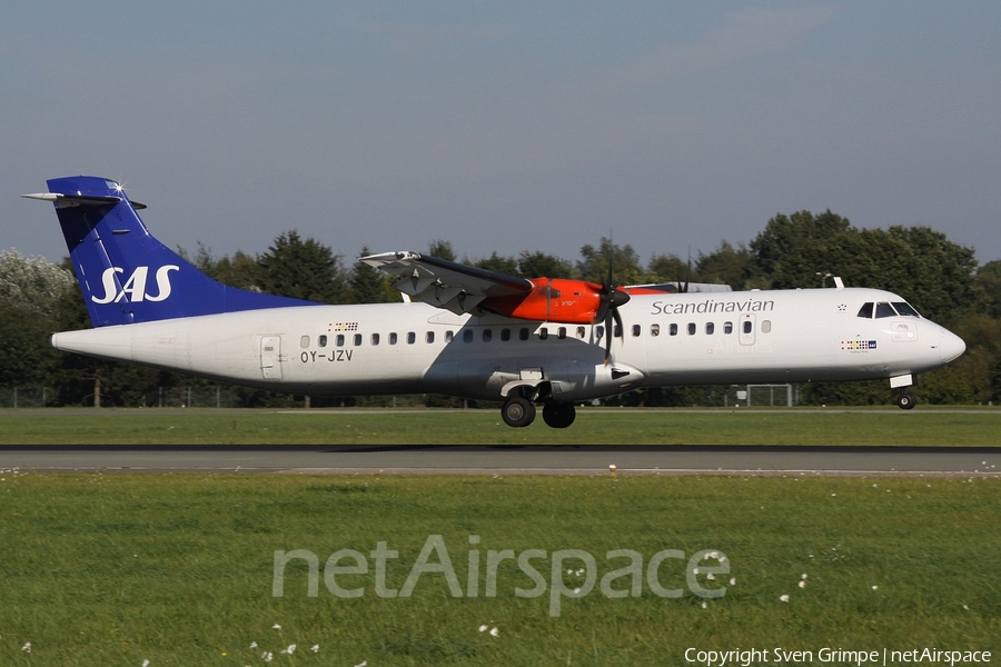 SAS - Scandinavian Airlines ATR 72-500 (OY-JZV) | Photo 125549