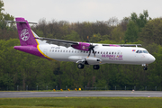 Hunnu Air ATR 72-500 (OY-JZW) at  Mönchengladbach, Germany