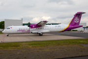 Hunnu Air ATR 72-500 (OY-JZW) at  Mönchengladbach, Germany