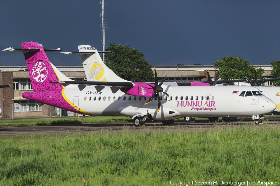 Hunnu Air ATR 72-500 (OY-JZW) | Photo 169951