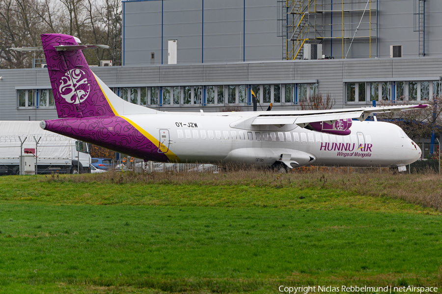 Hunnu Air ATR 72-500 (OY-JZW) | Photo 538331