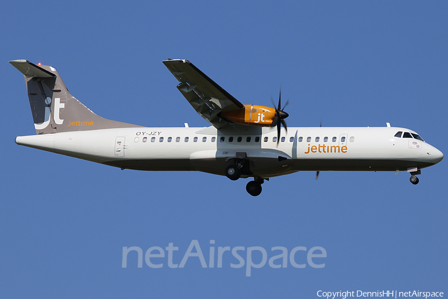 Jet Time ATR 72-500 (OY-JZY) | Photo 361117