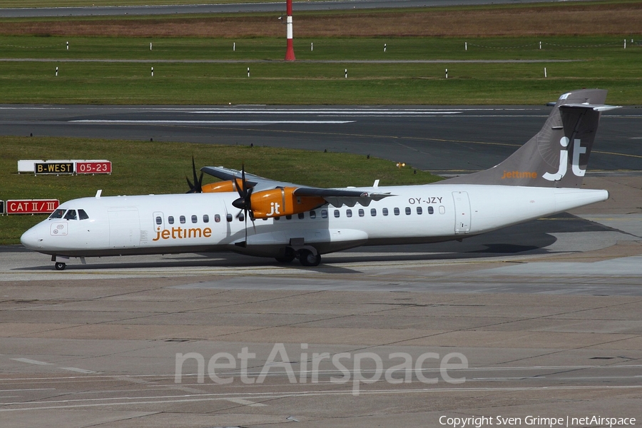 Jet Time ATR 72-500 (OY-JZY) | Photo 51082