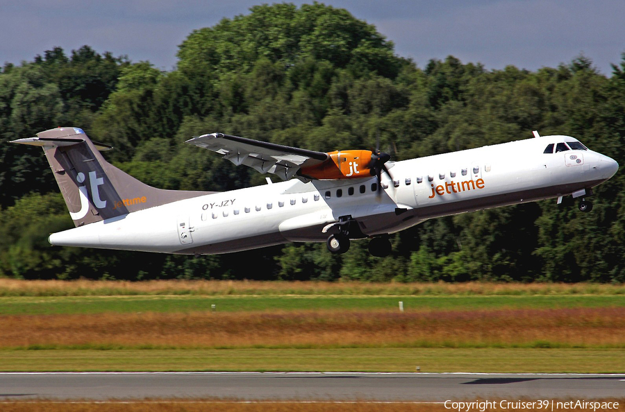 Jet Time ATR 72-500 (OY-JZY) | Photo 66337