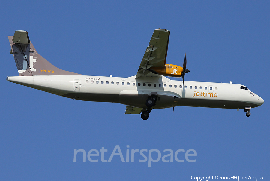 Jet Time ATR 72-500 (OY-JZZ) | Photo 361128