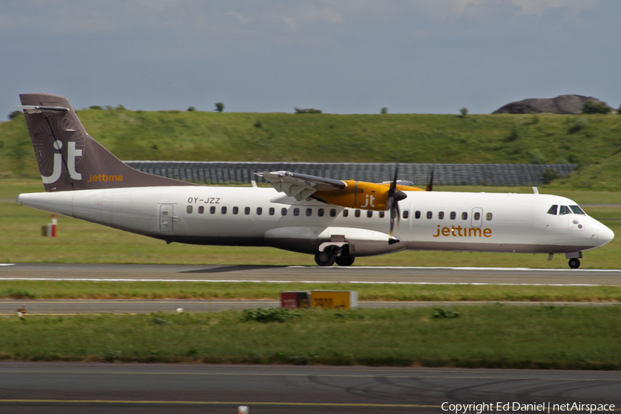 Jet Time ATR 72-500 (OY-JZZ) | Photo 49688