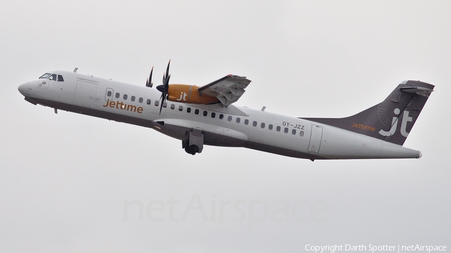 Jet Time ATR 72-500 (OY-JZZ) | Photo 234703