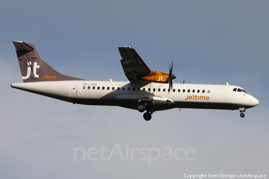 Jet Time ATR 72-500 (OY-JZZ) | Photo 50914