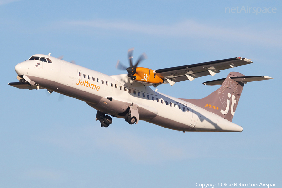 Jet Time ATR 72-500 (OY-JZZ) | Photo 52329