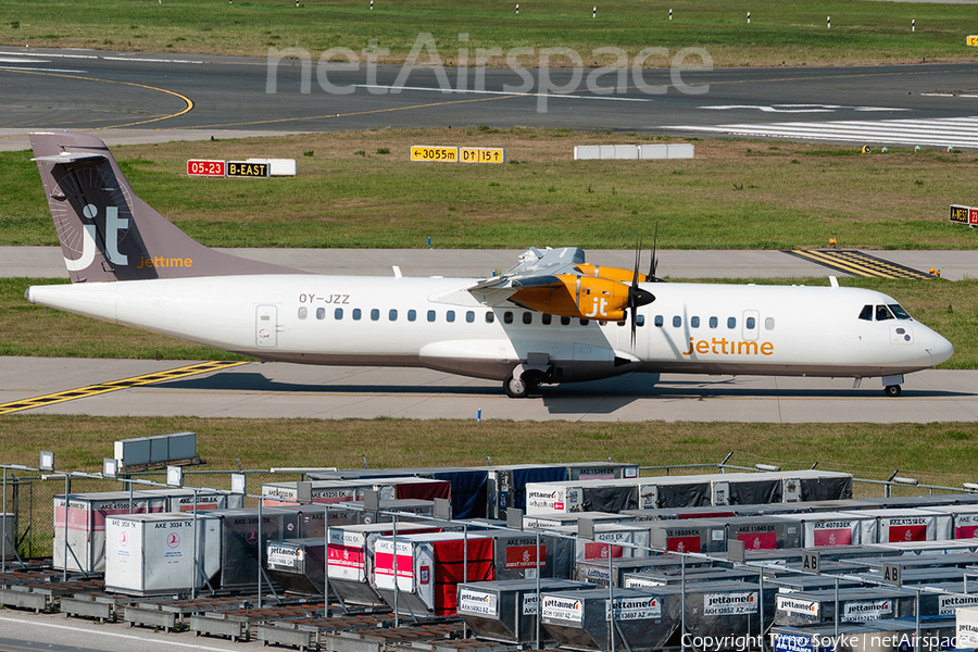 Jet Time ATR 72-500 (OY-JZZ) | Photo 53353