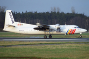 SAS - Scandinavian Commuter Fokker 50 (OY-KAG) at  Hamburg - Fuhlsbuettel (Helmut Schmidt), Germany