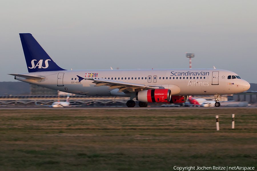 SAS - Scandinavian Airlines Airbus A320-232 (OY-KAL) | Photo 150349