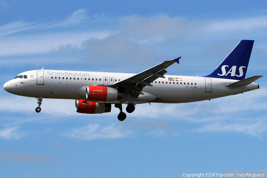 SAS - Scandinavian Airlines Airbus A320-232 (OY-KAM) | Photo 275546