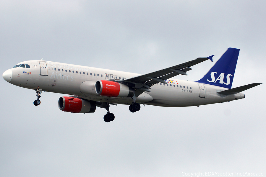 SAS - Scandinavian Airlines Airbus A320-232 (OY-KAM) | Photo 322181