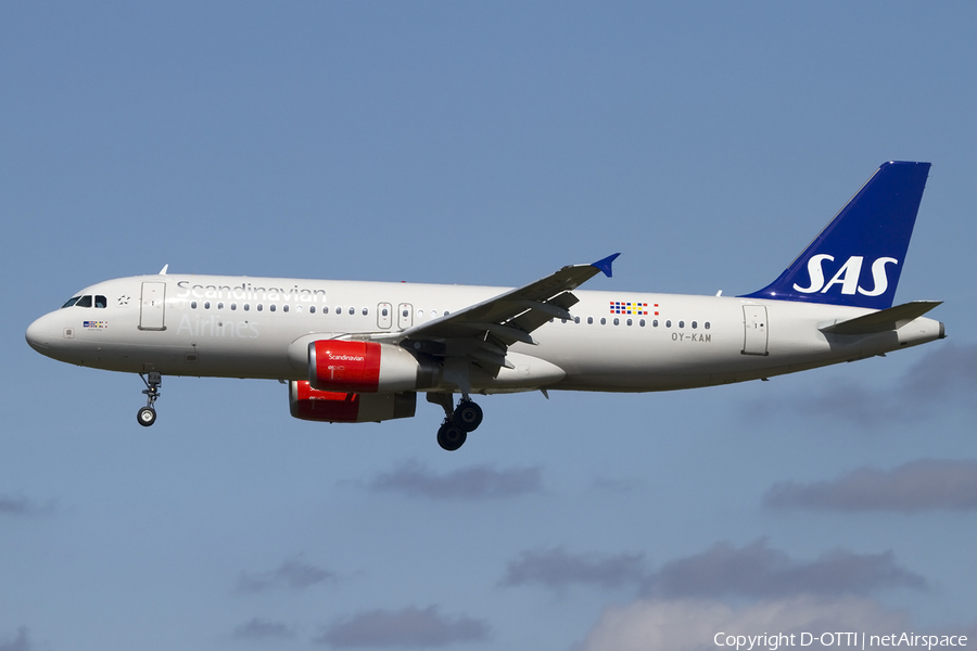 SAS - Scandinavian Airlines Airbus A320-232 (OY-KAM) | Photo 409105