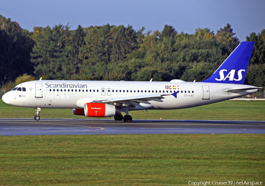 SAS - Scandinavian Airlines Airbus A320-232 (OY-KAO) | Photo 315180