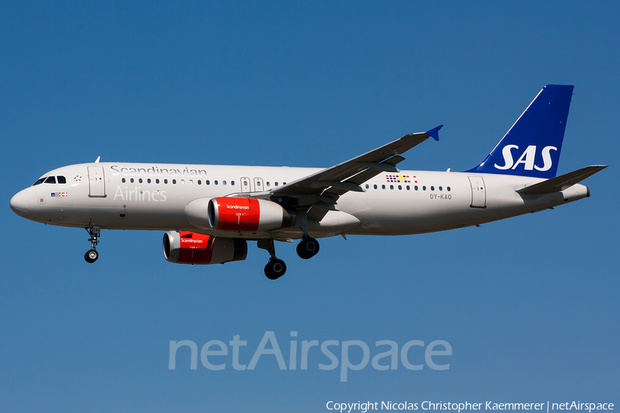 SAS - Scandinavian Airlines Airbus A320-232 (OY-KAO) | Photo 121533