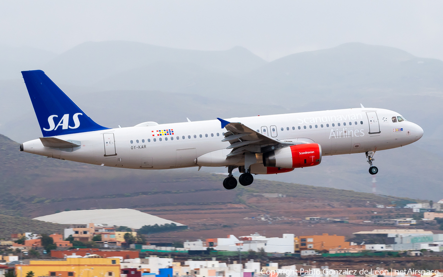 SAS - Scandinavian Airlines Airbus A320-232 (OY-KAR) | Photo 335646