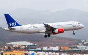 SAS - Scandinavian Airlines Airbus A320-232 (OY-KAR) at  Gran Canaria, Spain