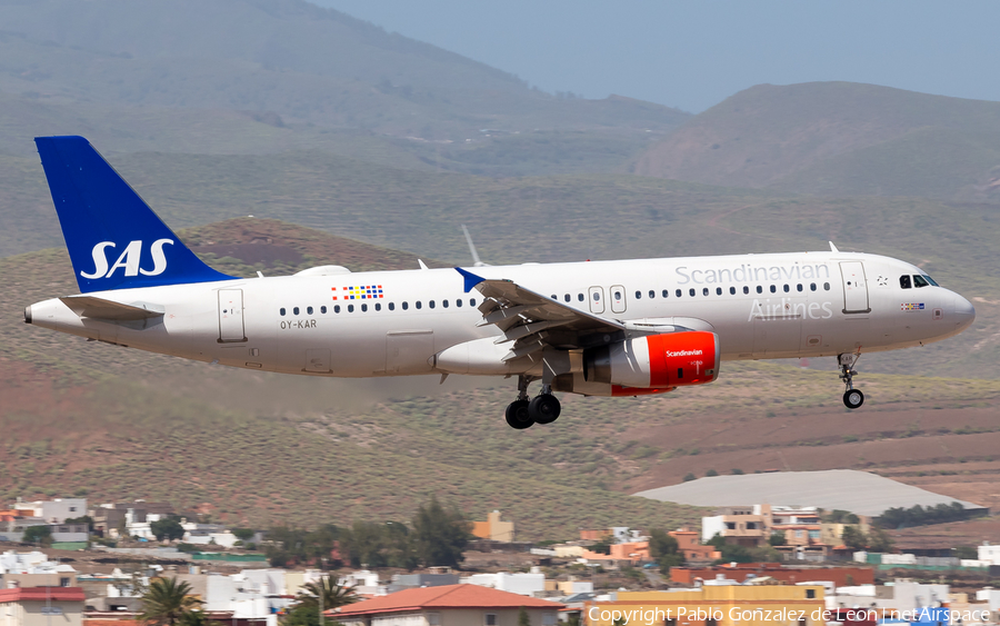 SAS - Scandinavian Airlines Airbus A320-232 (OY-KAR) | Photo 335647