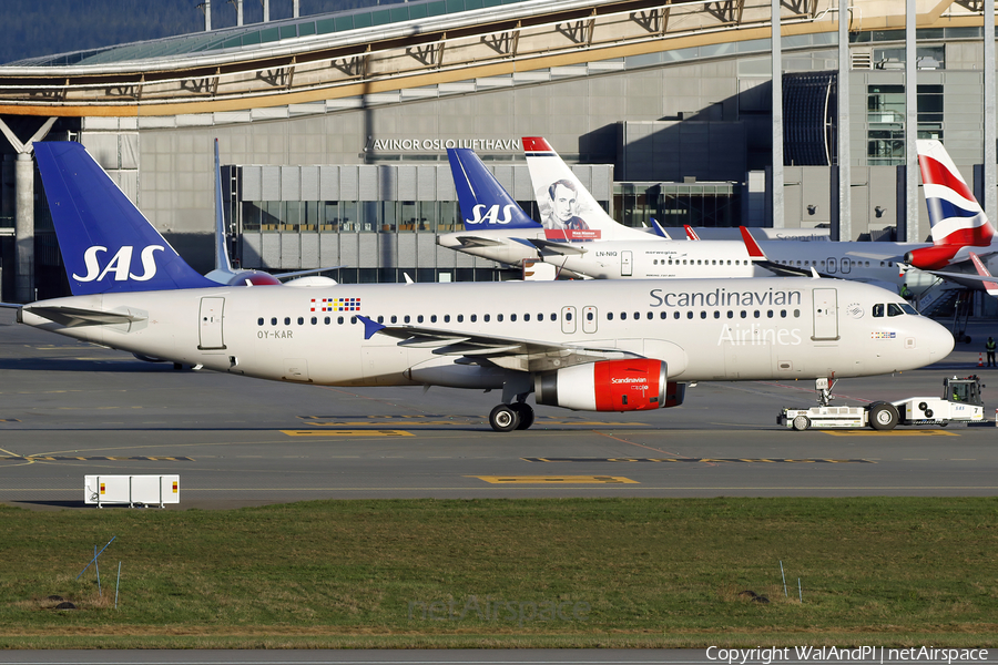 SAS - Scandinavian Airlines Airbus A320-232 (OY-KAR) | Photo 679347