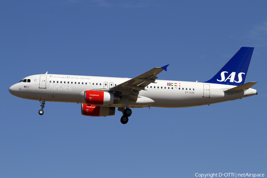 SAS - Scandinavian Airlines Airbus A320-232 (OY-KAR) | Photo 414963