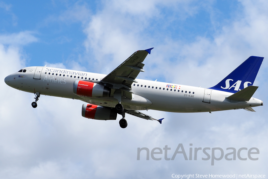SAS - Scandinavian Airlines Airbus A320-232 (OY-KAR) | Photo 172683