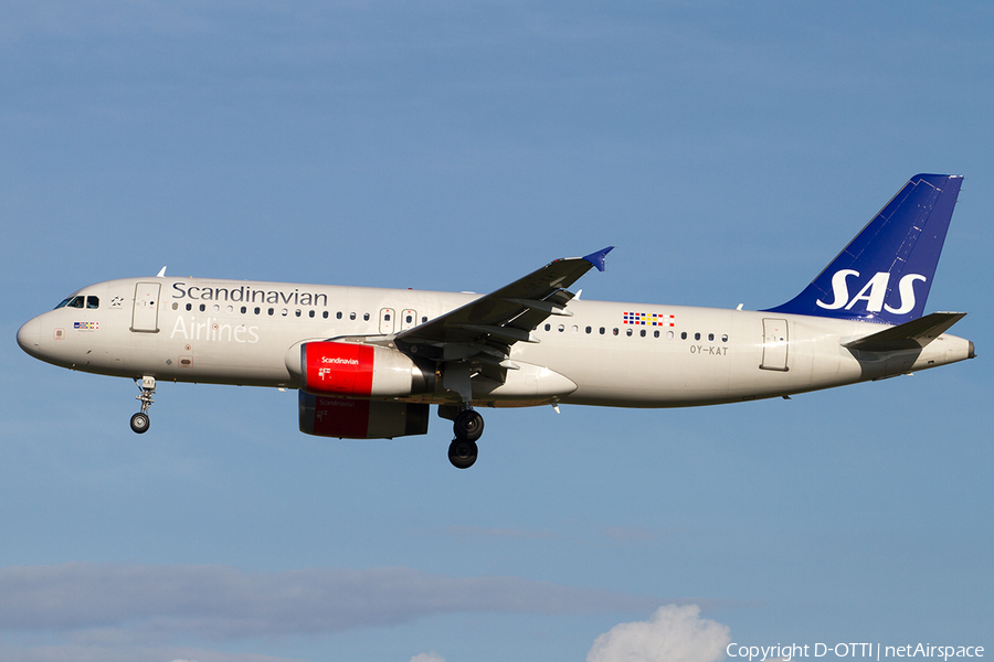 SAS - Scandinavian Airlines Airbus A320-232 (OY-KAT) | Photo 518960
