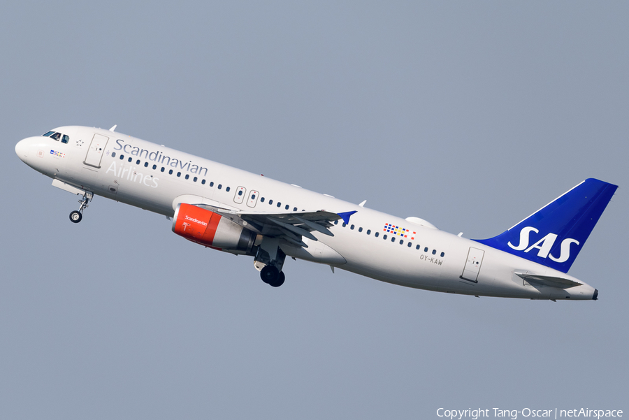 SAS - Scandinavian Airlines Airbus A320-232 (OY-KAW) | Photo 546743