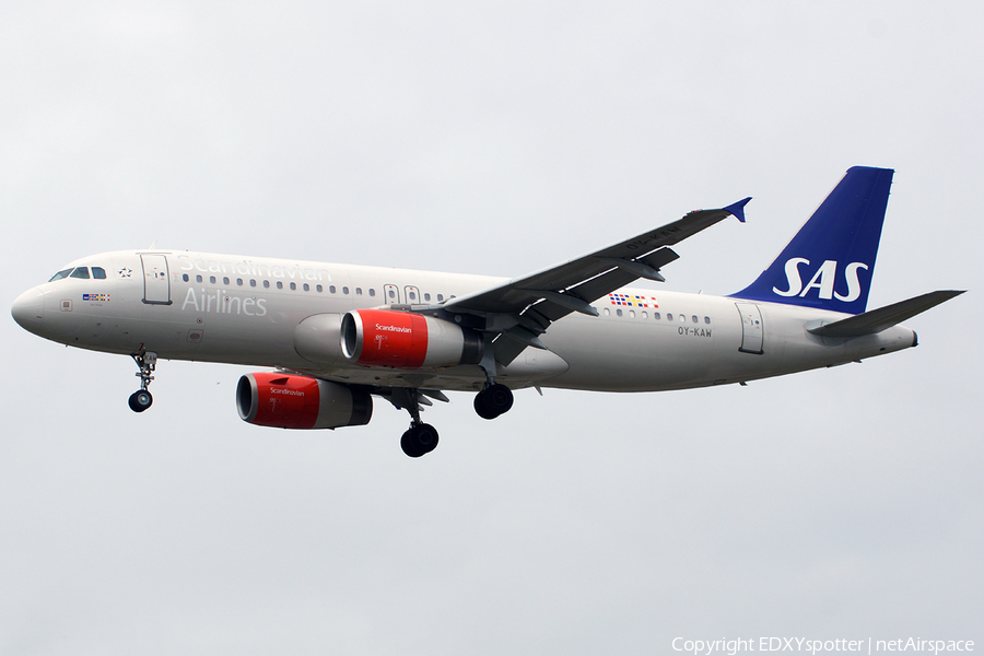 SAS - Scandinavian Airlines Airbus A320-232 (OY-KAW) | Photo 322155