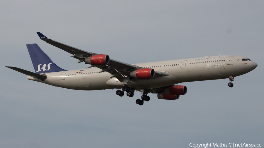 SAS - Scandinavian Airlines Airbus A340-313X (OY-KBA) | Photo 381843